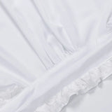 Lace Ruffle Lantern Sleeve Renaissance Shirt