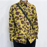 Leopard Printed Button-Up