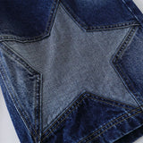 Denim Star Pathwork Shorts