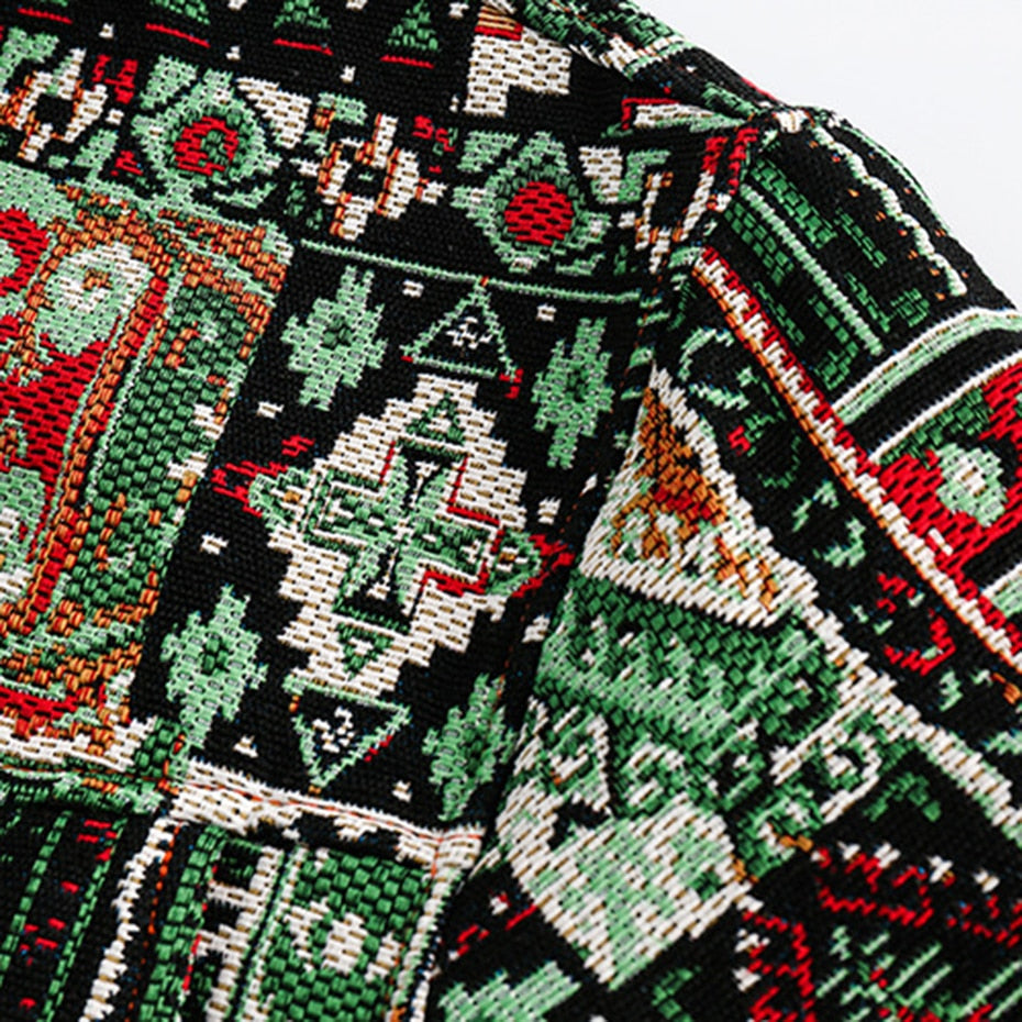 Native Aztec Knit Blouson Jacket – limetliss