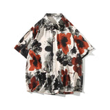 Charred Bloom Flower Shirt