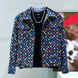 Contrast Square Denim Jacket