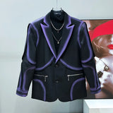 Midnight Manifest Graffiti Blazer