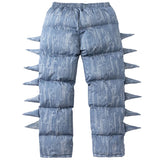 Spiked Down Puffer Pants