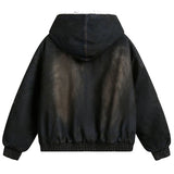 Shadow Stained Fleece Bomber