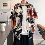 Charred Bloom Flower Shirt