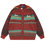 Aztec National Cardigan Knitted Sweater