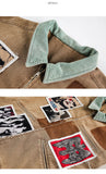Vintage Patchwork Graphic Jacket