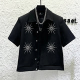 Beaded Short Sleeve Jacket