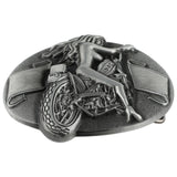 Motorcycle Girl Belt Buckle