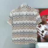 Mirage Ripple Button-Up Shirt