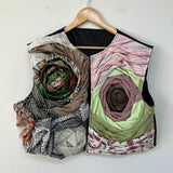 Rose 3D Crop Vest