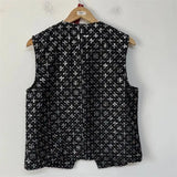 Layered Sequin Vest