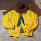 Bold Sunshine Leather Jacket
