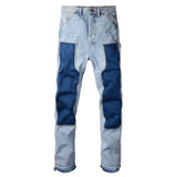 Riveted Hem Denim Jeans