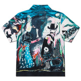 Button-Up Oil Painting Shirt