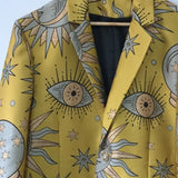 Golden Sunburst Blazer