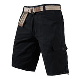 Multi-Pocket Cargo Pants Shorts