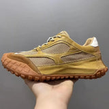 Patchwork Trail Mesh Sneakers