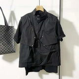 Urban Shadow Layered Tech Shirt