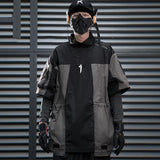 Patchwork Techwear Shirt