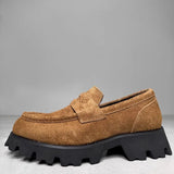 Multi-Color Platform Style Loafers