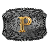 Custom Letter Belt Buckle