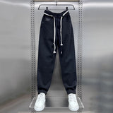 Charcoal Haze Rope-Tie Joggers