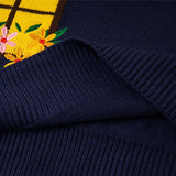 Cottage View Knit Polo Sweater