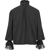 Lace Ruffle Lantern Sleeve Renaissance Shirt