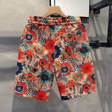 Tropical Flower Printed Shorts