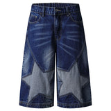 Denim Star Pathwork Shorts