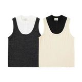 Beader Button Up Knitted Vest
