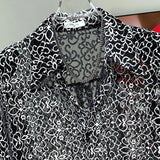 Transparent Mesh Laced Shirt