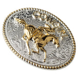 Cowgirl Up Western Horse Buckle