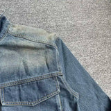 Washed Pocket Denim Jacket