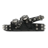 Gladiator Studded Platform Sandals