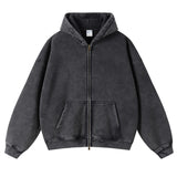 Wax Printing Plush Hoodie