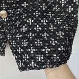 Layered Sequin Vest
