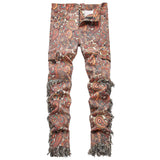 Boho Fringe Paisley Pants