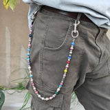 Beaded Rhinestone Jean Chain