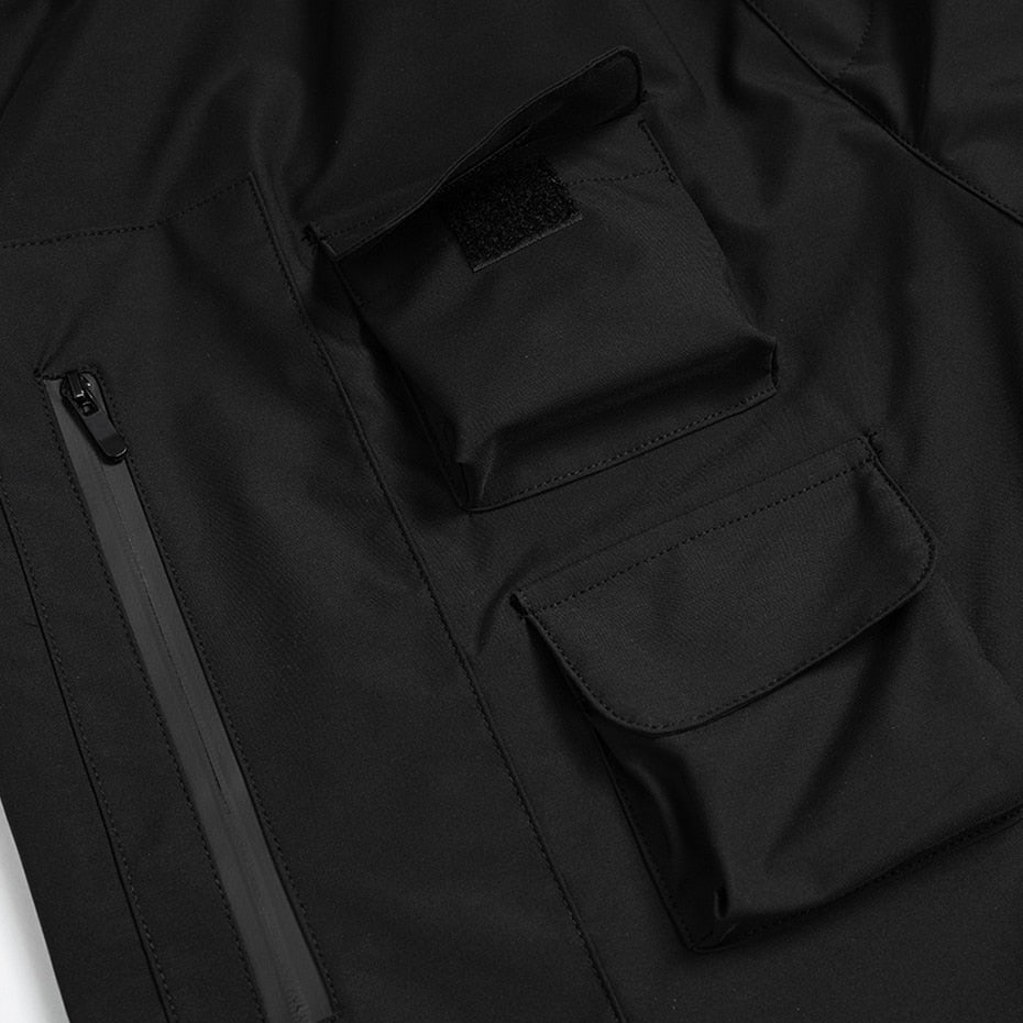 Techwear Multi Pocket Cargo Shorts