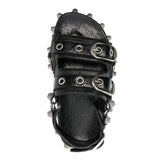 Gladiator Studded Platform Sandals