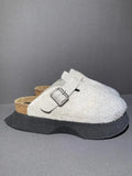 Suede Leather Platform Sandals
