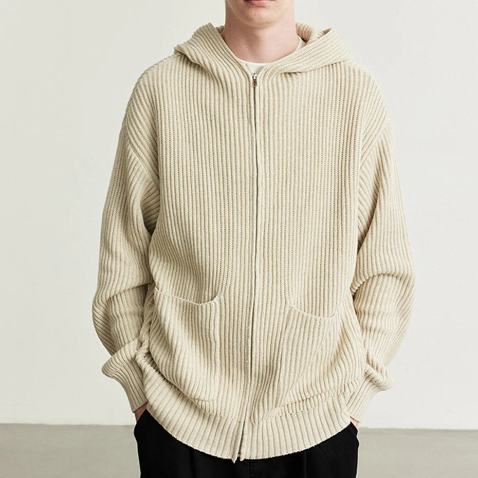 Hyper Knitted Sweater Hoodie