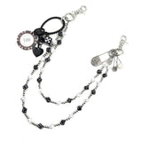 Cracked Blue Emblem Jean Chain