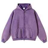 Wax Printing Plush Hoodie