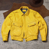 Bold Sunshine Leather Jacket