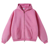 Wax Printing Plush Hoodie