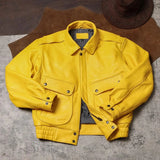 Bold Sunshine Leather Jacket